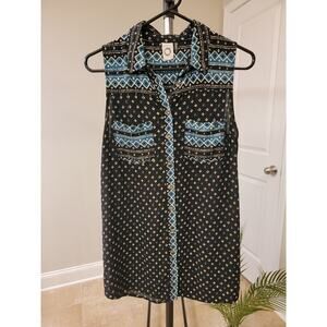 Anthropologie Akemi + Kin Ira Printed Tunic